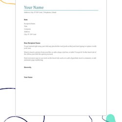 Matchless Simple Cover Letter Word Template What Is In Microsoft Free Templates