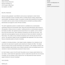 Capital Human Resources Cover Letter Sample Templates