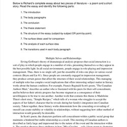 Comparative Essay Examples Format Sample Education Samples In