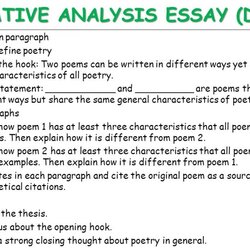Wizard Book Analysis Essay Example Writing Comparative Outline Prose Sample Introduction Two School High