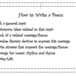 Fantastic How To Write Poem Poetry Writing And Analysis Mini Unit Original