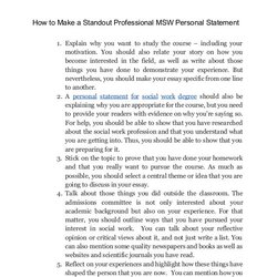 Personal Statement For Graduate School Social Work Our Newsletter Workers Experiences Statements