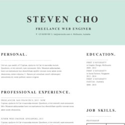 Out Of This World Resume Template Free Microsoft Word Collection