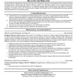 Super Resume Objective Examples In Top Health Sample Career Objectives Job Care Management Working Good