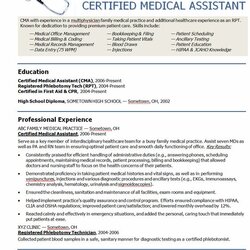 Out Of This World Medical Assistant Resume Objectives Sample Template Resumes Templates Samples Objective