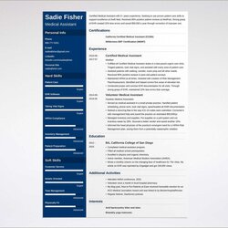 Best Objective For Resume Medical Assistant Example Gallery
