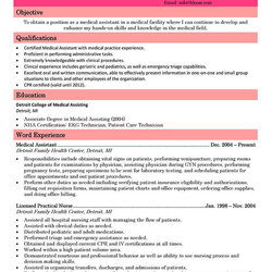 Superb Resume Objective Examples For Teachers Assistant South Florida Painless Basic Medical Sample