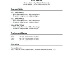 Eminent Resume Template References Free Templates