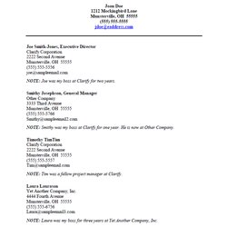 References Sample How To Create Reference List Sheet For Job Resume Template Professional Interviews Format
