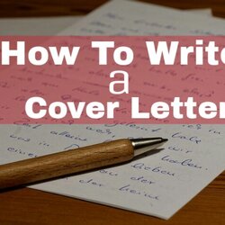 Preeminent Free Cover Letter Examples Write Amazing How