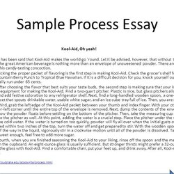 Scholarship Essay Descriptive Analysis Thesis No Nu