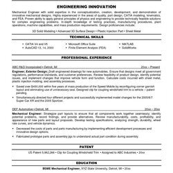 Swell Resume Objective For Engineering In Cover Engineer Objectives