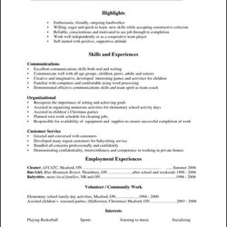 Superb Academic Resume Template For High School Free Samples Examples Format