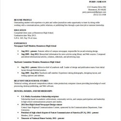 Wizard Academic Resume Template Free Word Document Downloads School High Student Job Templates Sample College