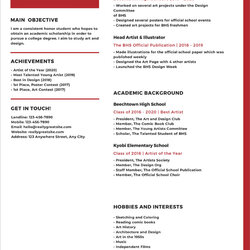 Brilliant Welcome To New Look Of Resume High School Templates