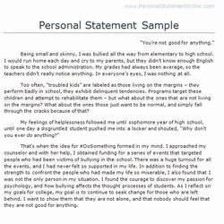 Brilliant Personal Essay For College Format Beautiful Best Statement Statements Resume