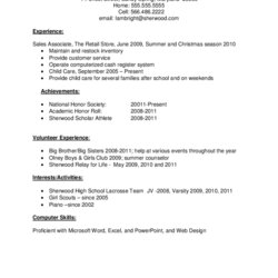 Wizard Sample Resume For High School Graduate Edit Fill Sign Online Template Experience Templates Job First