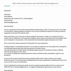 Terrific Best Cover Letter Examples For Job Applicants Creative Example