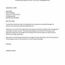 Marvelous Letter Of Resignation From Job Inspirational How To Write Resign Samples Draft Employer Simple