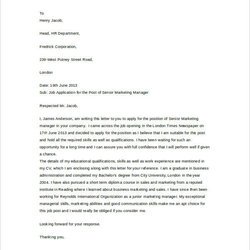 Peerless Cover Letter Template In Word Width