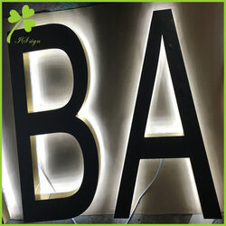 Outdoor Lighted Letters Custom Sign Maker Is Led