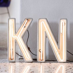 Fine Concrete And Neon Indoor Outdoor Letters By The