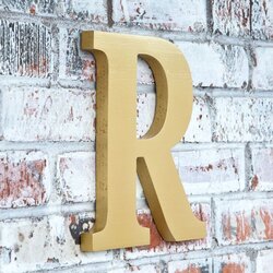 Superlative Outdoor Wood Letters Craft Cuts Letter Gold