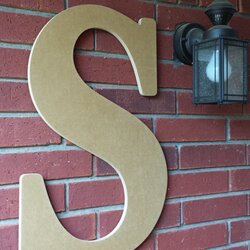 Inch Large Wooden Letter For Indoor Or Outdoor Use Wedding