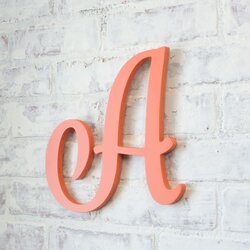 Perfect Painted Outdoor Wood Letters Custom