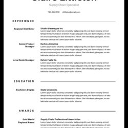 Perfect Resume Examples Writing Tips For Template Simple But