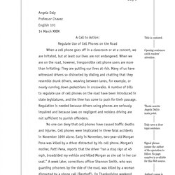 Superb Essay Format Example Paper Template