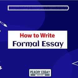 Champion Formal Essay What It Is And How To Write