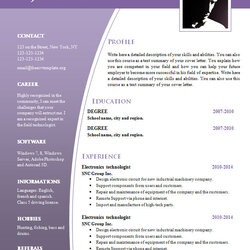 Fine Templates For Word Doc Get Free Template Resume Even