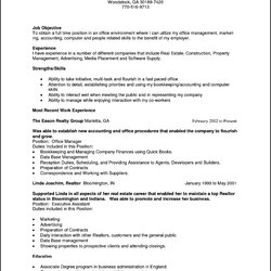 Cool Resume Objectives For Office Manager Free Samples Examples Format Job Career