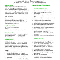 Wizard Free Sample Project Management Resume Templates In Ms Word Manager Example Objective For