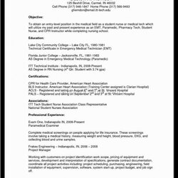Basic Resume Objective Template Business Examples Simple Job First High School Within