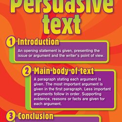 Magnificent Persuasive Texts For Grade Explanation Writing Text