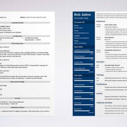 Out Of This World Hospitality Resume Example Guide Skills Templates Sample Examples Objective Great