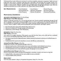 Terrific Hospitality Management Resume Sample Templates Writing Hotels Near Service