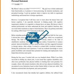 Admirable Graduate School Personal Statement Template Business Essay Sample Examples College Grad Purpose