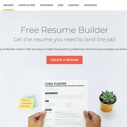 Terrific Best Online Resume Builders Free Premium Author Builder