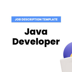 Fantastic Java Developer Job Description Template