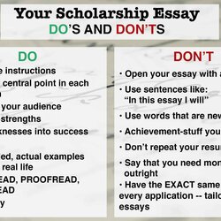 High Quality How Should Students Write Scholarship Essay Education Winning Writing Examples Tips Help Essays