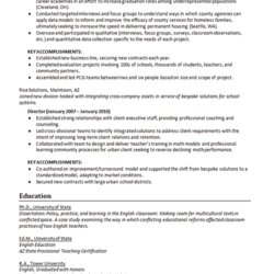 Skills Resume Example Talent Manager