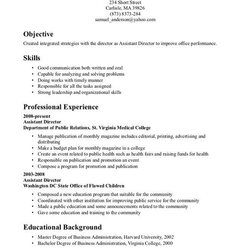 Spiffing Resume Examples Skills Section Communication Leadership Objective