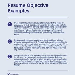 Legit Resume Objective Examples For How To Guide