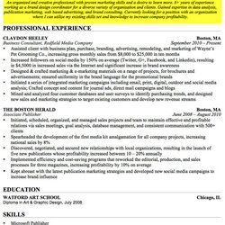 Fine Lovely Professional Objective For Resume Templates Career Sample