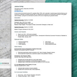 Admirable How To Write Resume For An Internship Position Sample Example