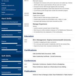 Sublime Example Of Resume Good Examples That Get Jobs In Manager