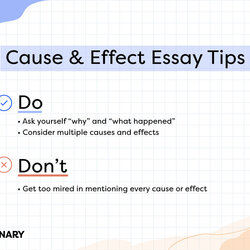Terrific Cause And Effect Essay Examples
